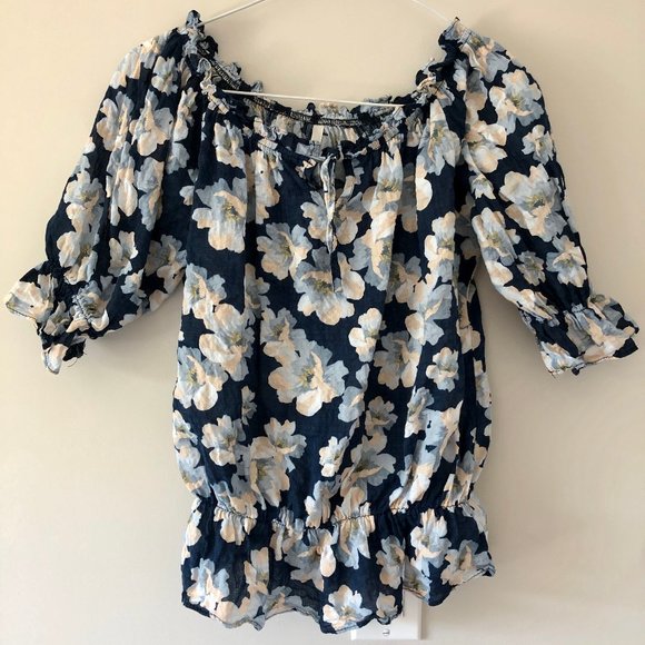 Floral Off-Shoulder Top - Picture 2 of 4